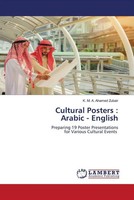 K. M. A. Ahamed Zubair | Cultural Posters : Arabic - English | Taschenbuch