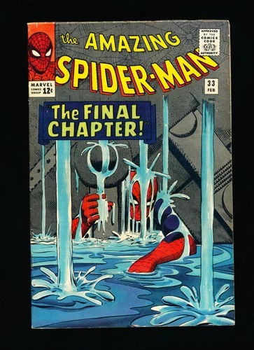1966 Amazing Spider-Man 33 HIGH GRADE VF++ 8.5 CLASSIC COVER NO RESERVE WOW