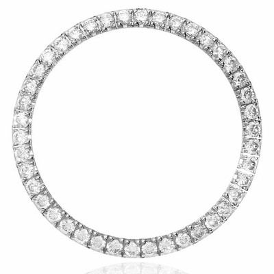 Diamond BEZEL 36.8 MM, Fits to ROLEX Datejust Watch 2.8 carat