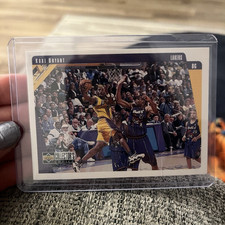 Upper Deck 1997-98 Collector's Choice Kobe Bryant Rookie #64 Lakers NBA Card. rookie card picture