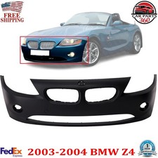 Front Bumper Cover with Fog Lamp Holes Primed For 2003-2004 BMW Z4 BM1000150