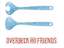Overbeck and Friends Melamin Fisch Salatbesteck Crazy Fish Overbeck & Friends