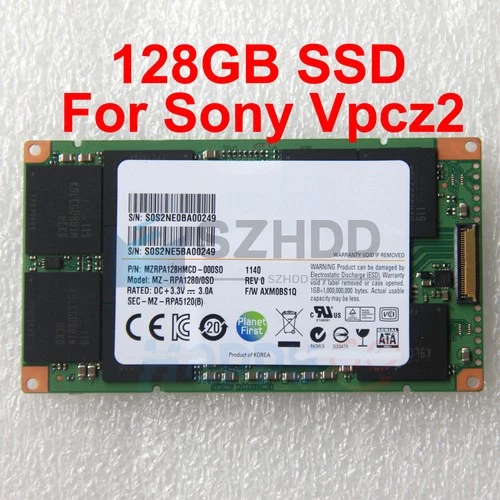 Raid LIF 128GB MZ-RPA1280/0SO olid State Drives for Sony Laptop Vaio Vpcz2