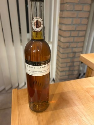 1 Flasche Dieter Walz Späte Ernte 99 aus dem Odenwald, 40%, 0,5l