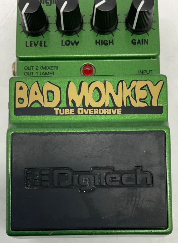 DigiTech Bad Monkey Tube Overdrive Electric Guitar Effects Pedal Only No PSU - Image 2 of 4