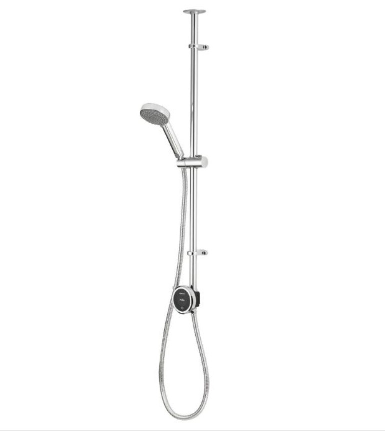Aqualisa Quartz Blue Smart Exposed Adjustable (HP/Combi) QZSB.A1.EV.20 Chrome