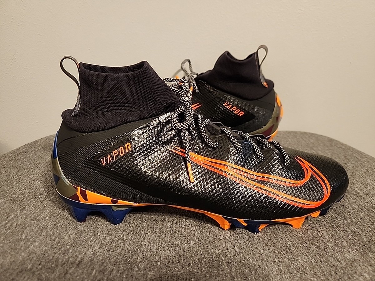 Nike Vapor Untouchable Pro Black Camo Football Cleats AV5359-001