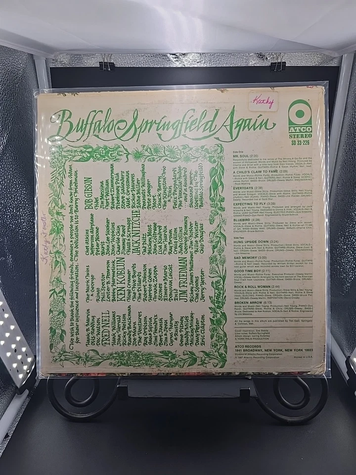 Buffalo Springfield Again SD 33226 ATCO 1967 LP 1st Monarch Press Stereo VG+/VG+ - Image 2 of 4