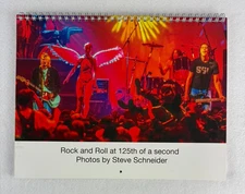 Rock & Roll Calendar Book 2020 – Steve Schneider Photos Shutterfly Spiral