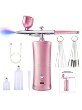 Portable Air Compressor Airbrush Paint Spray Gun Nail Art Tattoo Airbrush Kit