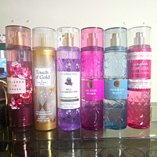 6 Bath  Body Works Fine Fragrance Mist 8 fl oz Women Covered in Roses/Assorted