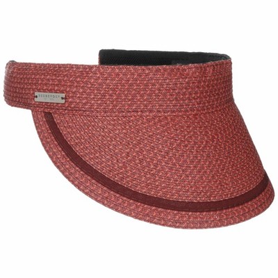 SEEBERGER Solvea Strohvisor Visor Sonnenvisor Caps Damen