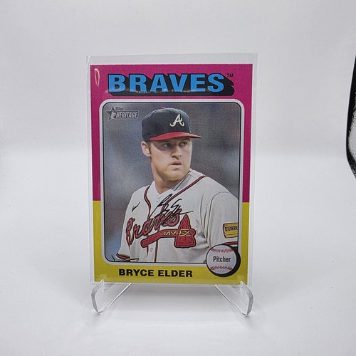 2024 Topps Heritage #329 Bryce Elder | Baseball Card