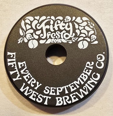 Avery Fifty Fest 2016 45 RPM Record Adapter Fife Fest Brewery Promo (Lot 22)