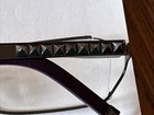 New Rock Republic Black Frame 55  15  135  Hematite Studs On Temples — photo 4