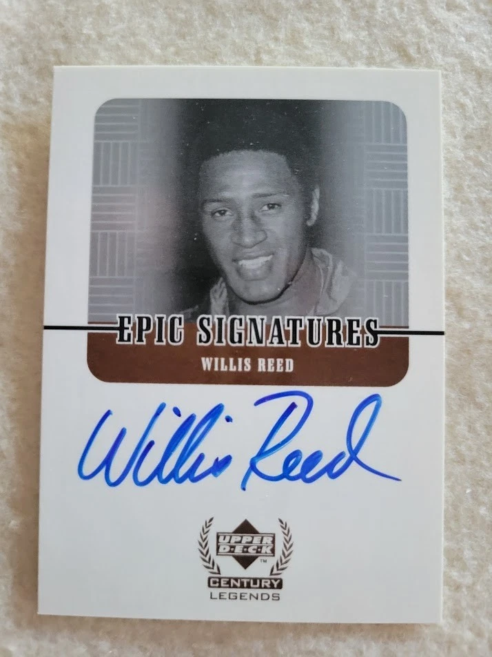Basketball Trading Cards Willis Reed Sports Autographed for sale