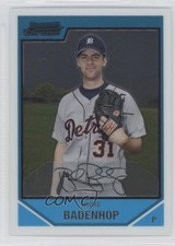 2007 Bowman Chrome Prospects Burke Badenhop #BC118 0a1