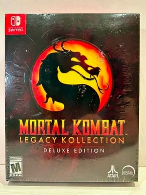 Mortal Kombat Legacy Kollection Deluxe Edition Nintendo Switch New Sealed Pics
