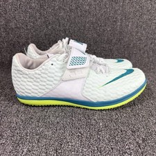 Nike Zoom High Jump HJ Elite White Gren Track Shoes Men  s Size 10.5 FZ9636-100