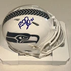 RICHARD SHERMAN Signed SEAHAWKS SALUTE TO SERVICE Mini-helmet Beckett (BAS)