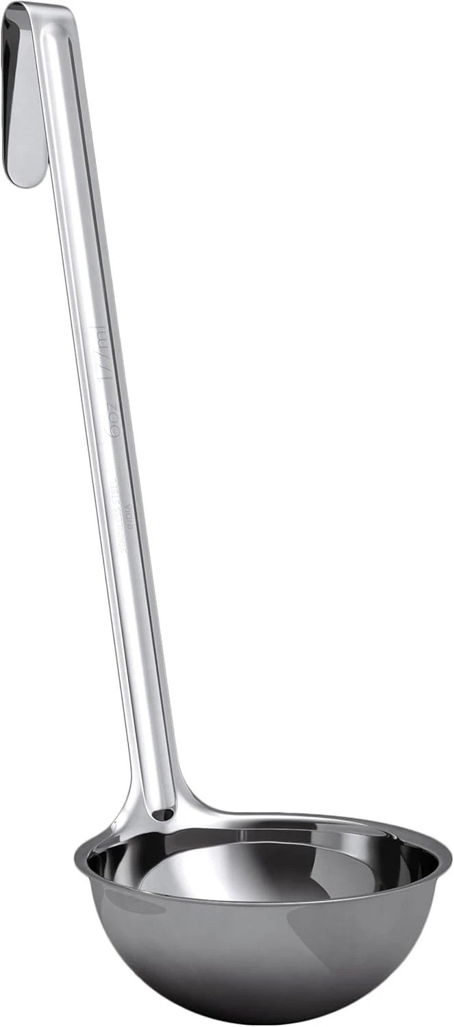 Super Sturdy, Ergonomic 6 Oz. Soup Ladle 1 Pk. Stainless 6oz, Steel