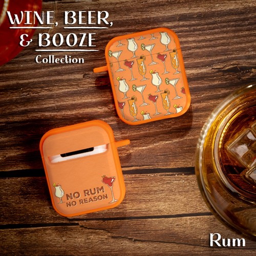 Funda protectora HDX Wine, Beer, & Booze compatible con Apple AirPods Gen 1 y 2 - Imagen 17 de 29