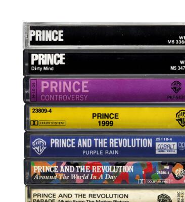 Prince Poster: Original Cassette Print, Prince Albums, Fan, Gift