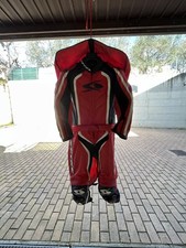 Tuta In Pelle Da Moto Divisibile Spike