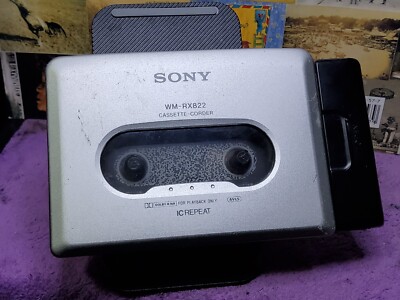 Sony Walkman Recording Cassette Tape Player WM-RX822 +AA