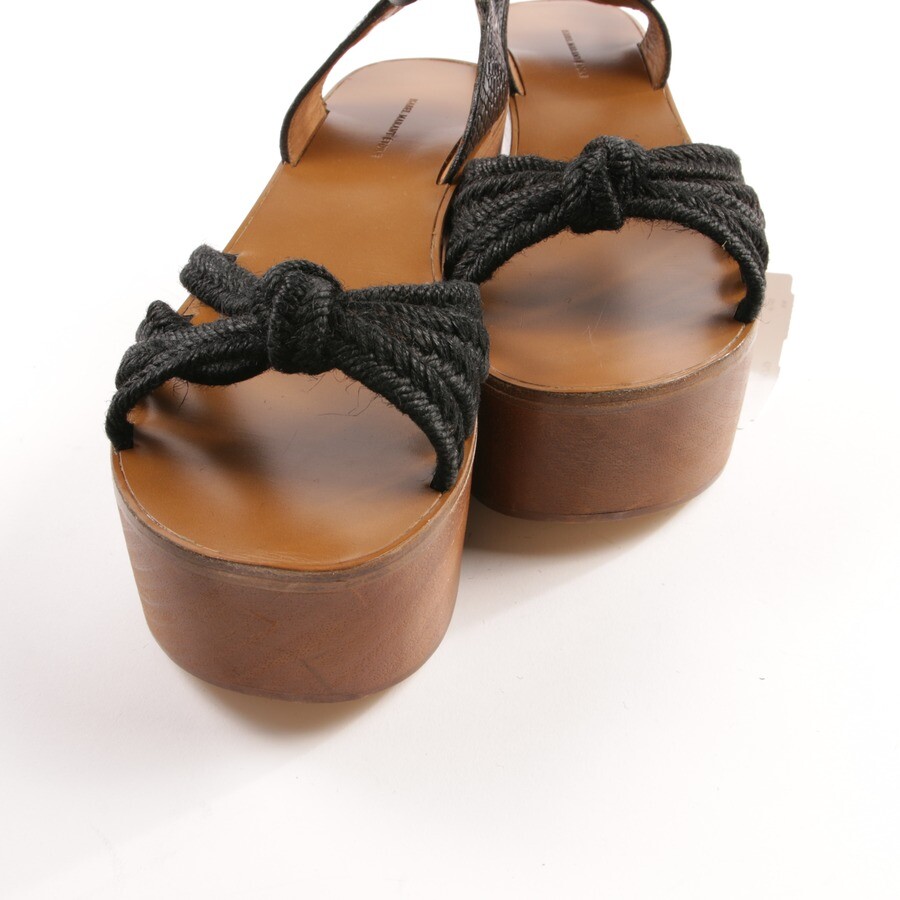 ISABEL ISABEL ISABEL MARANT Sandales Gr. D 41 Noir Brun Chaussures Femmes chaussures 326935 ISABEL ISABEL ISABEL MARANT Sandales Gr. D 41 Noir Brun Chaussures Femmes chaussures 326935