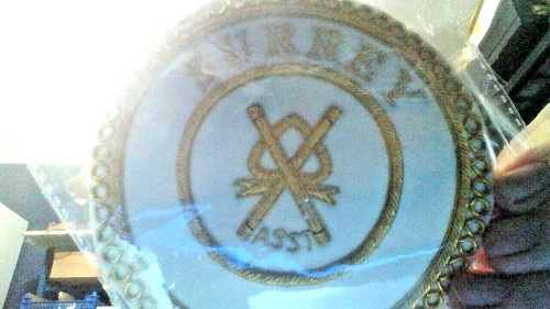 Freimaurer Kleiderschürze Abzeichen - Northamptonshire und Hunts. - Senior Warden - Bild 7 von 9