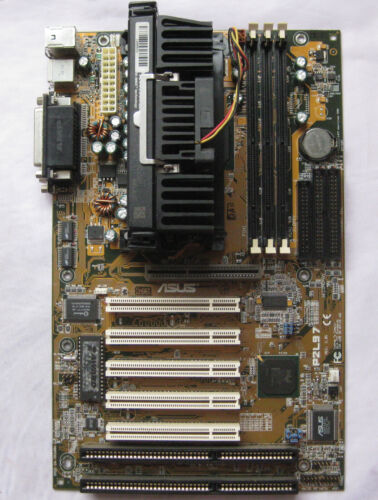 Vintage ATX ASUS P2L97 Motherboard / Slot 1 - Picture 1 of 5