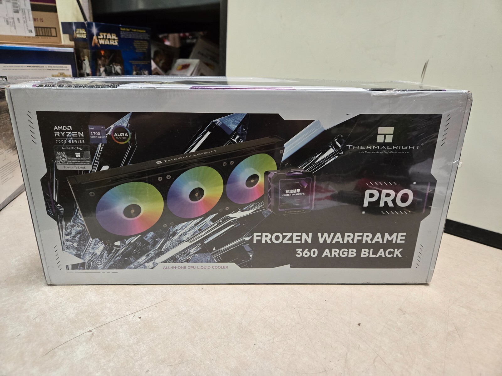 sealed  Thermalright FROZEN WARFRAME PRO 360 BLACK Water-cooled radiator