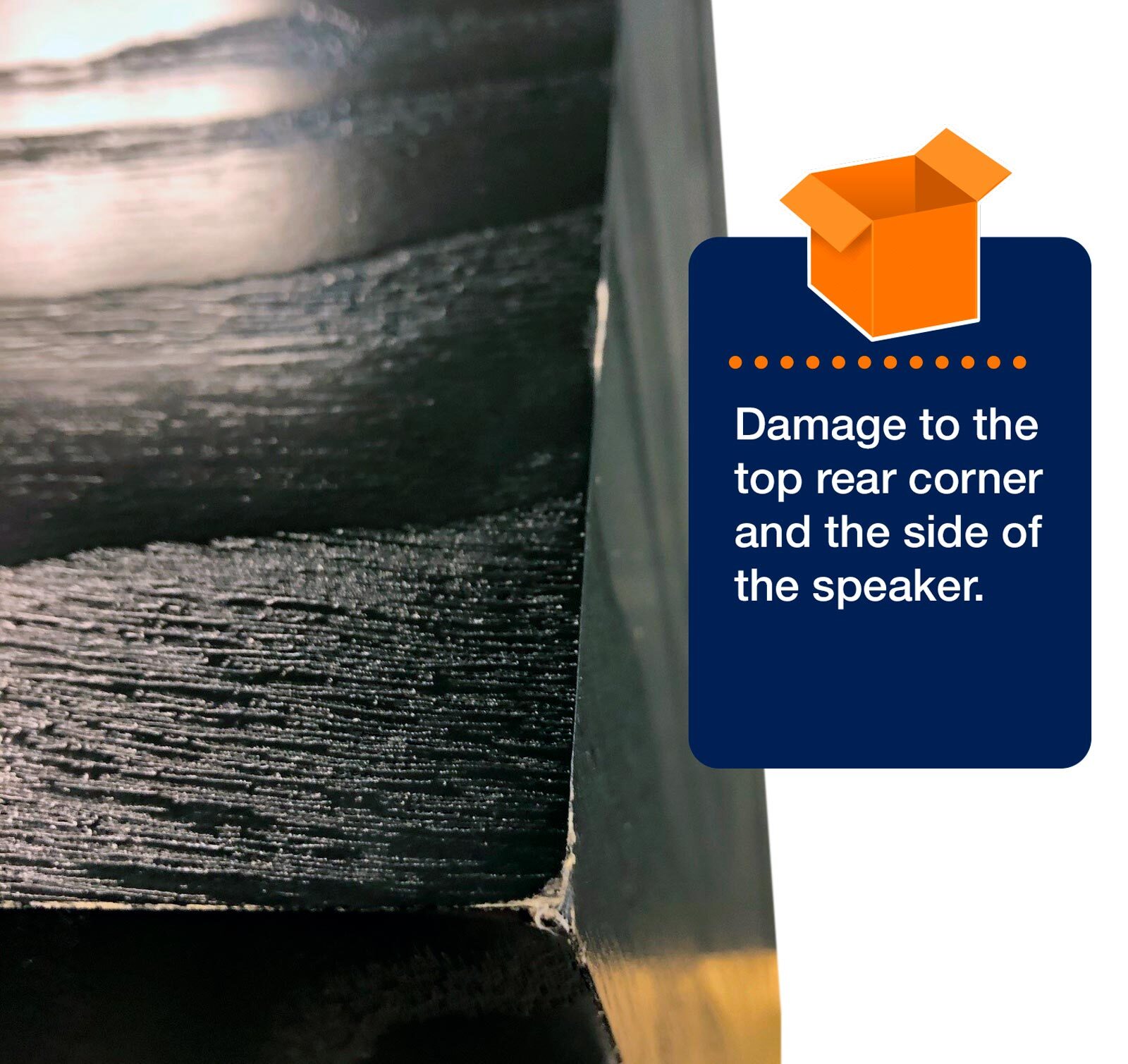 Klipsch RF7 III Black Ash (Ea.) Tower Speaker (Open Box) Minor Cosmetic