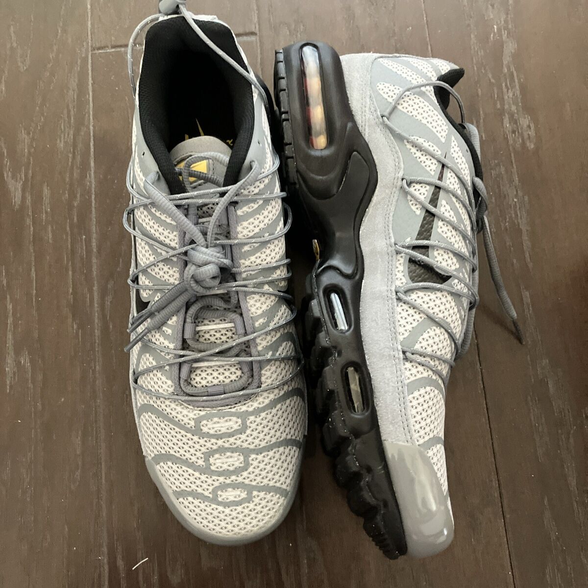 Size 11 - Nike Air Max Plus Utility Wolf Grey Black | eBay Size 11 - Nike Air Max Plus Utility Wolf Grey Black | eBay
