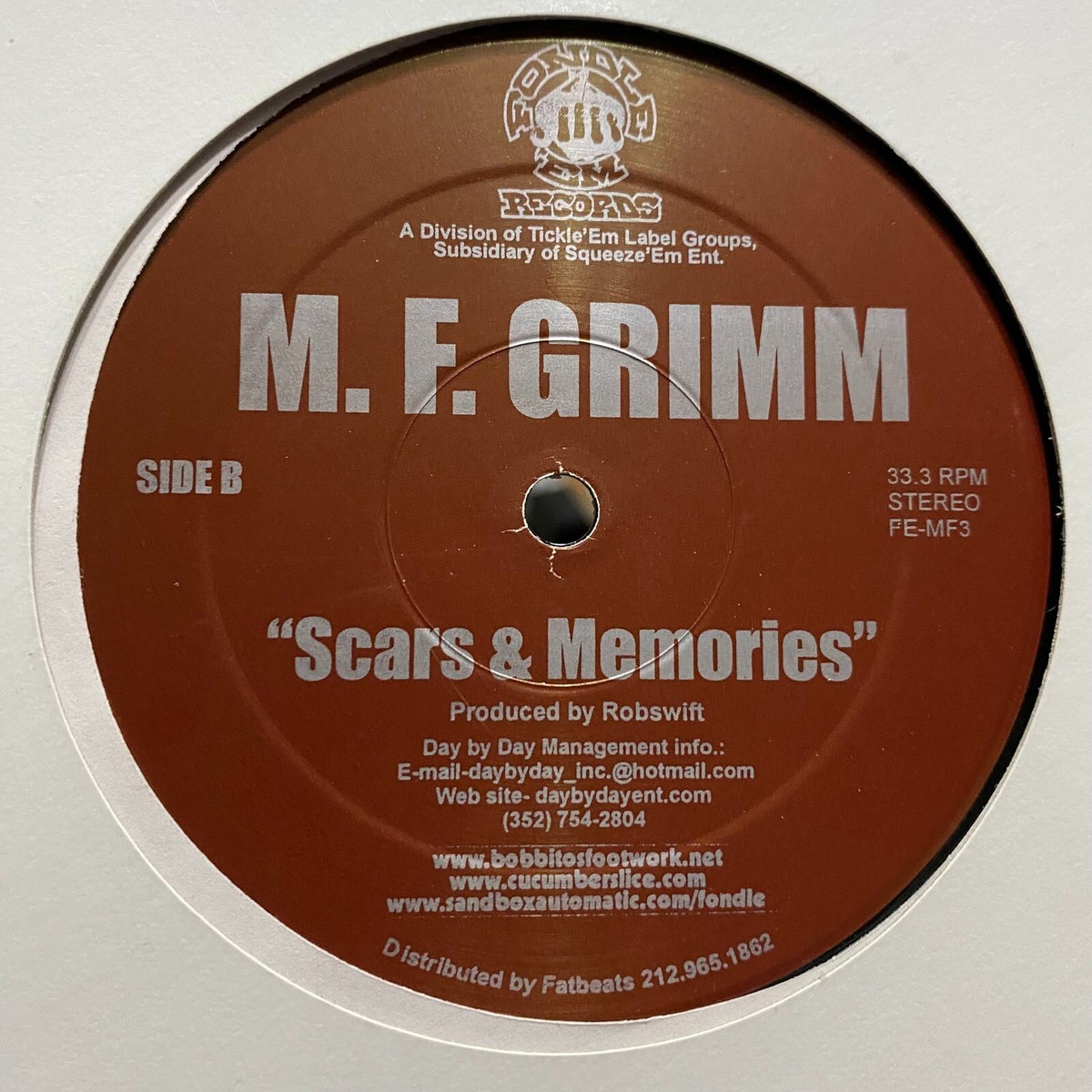M.F. GRIMM - WW III / SCARS & MEMORIES (12