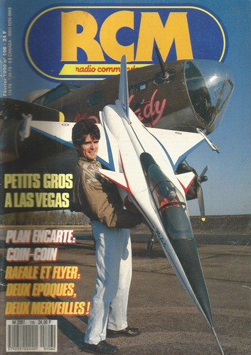 RCM N°106 PLAN : "COIN-COIN" AVION CANARD / RAFALE ET FLYER / CHEROKEE/ SKY FOX