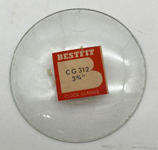 Convex Clock Glass - 3 3/4" Inches New Old Stock CM46 