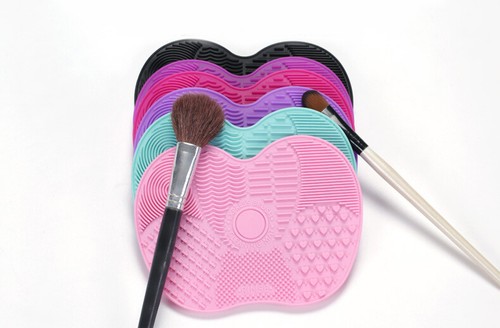 Pinsel Matte Reiniger Reinigung Pad Make Up Kosmetik Silikonplatte Schrubber Waschen - Bild 2 von 13
