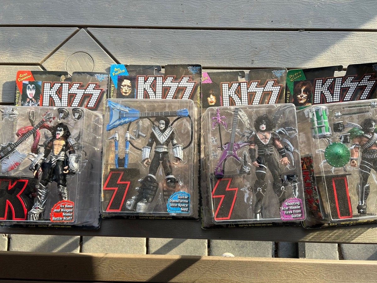 未開封　香港　フィギュア　マイケル・ラウ　KISS　4セット KISS McFarlane Toys 1997 KISS Ultra Action FIGURES SET OF 4 Whole