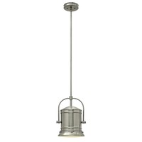 Hinkley Lighting Pullman 1 Light Pendant Ceiling Fitting Brushed Nickel Hk/pullm Hinkley Lighting Pullman 1 Light Pendant Ceiling Fitting Brushed Nickel Hk/pullm