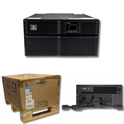 Liebert GXT4-6000RTL630 DoubleConversion Power Backup UPS 6000VA 4200W Sine Wave