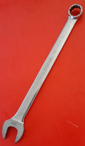 Snap-on Tools OEX24A 3/4" Standard Length 12-Point Combination Wrench USA 303