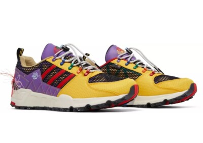 Adidas x Sean Wotherspoon EQT Support 93 Bold Gold/ Purple GX3893 Size 12 New