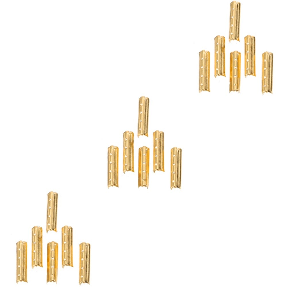 APL 3 Pezzi Lacci per Scarpe Cappello in Metallo Corda Lacci Fine Punte Lacci per Scarpe Fibbia