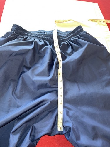 BLUE Duckster PANTS Mens Large Golf Nylon Elastic Waist Vintage 566P zip legs Lg - Picture 6 of 13