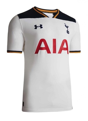 Tottenham Hotspur Spurs Under Armour childrens white home football shirt 2016-17