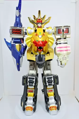 Power Rangers Wild Force Gao rangers DX Gao King Complete W/instruction Paper