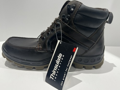Deer Stags Genuine leather Moc Lace Up Thinsulate Boots Men’s Size 10M - Picture 4 of 10