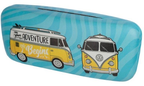 VW Volkswagen Camper Van Bus Retro Sunglasses Case Glasses Travel Box Protector - Picture 8 of 8